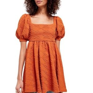 Free People Violet Mini Dress in color Sunset!